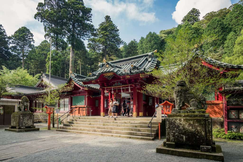 Hakone, Japon, voyage, Hakone-jinja