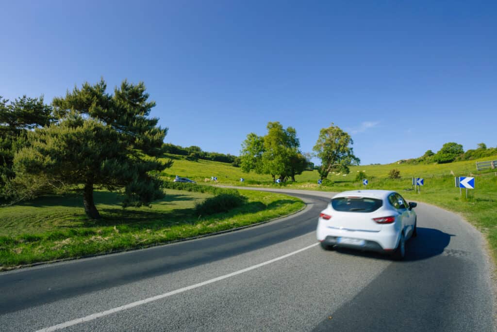 partir en voiture