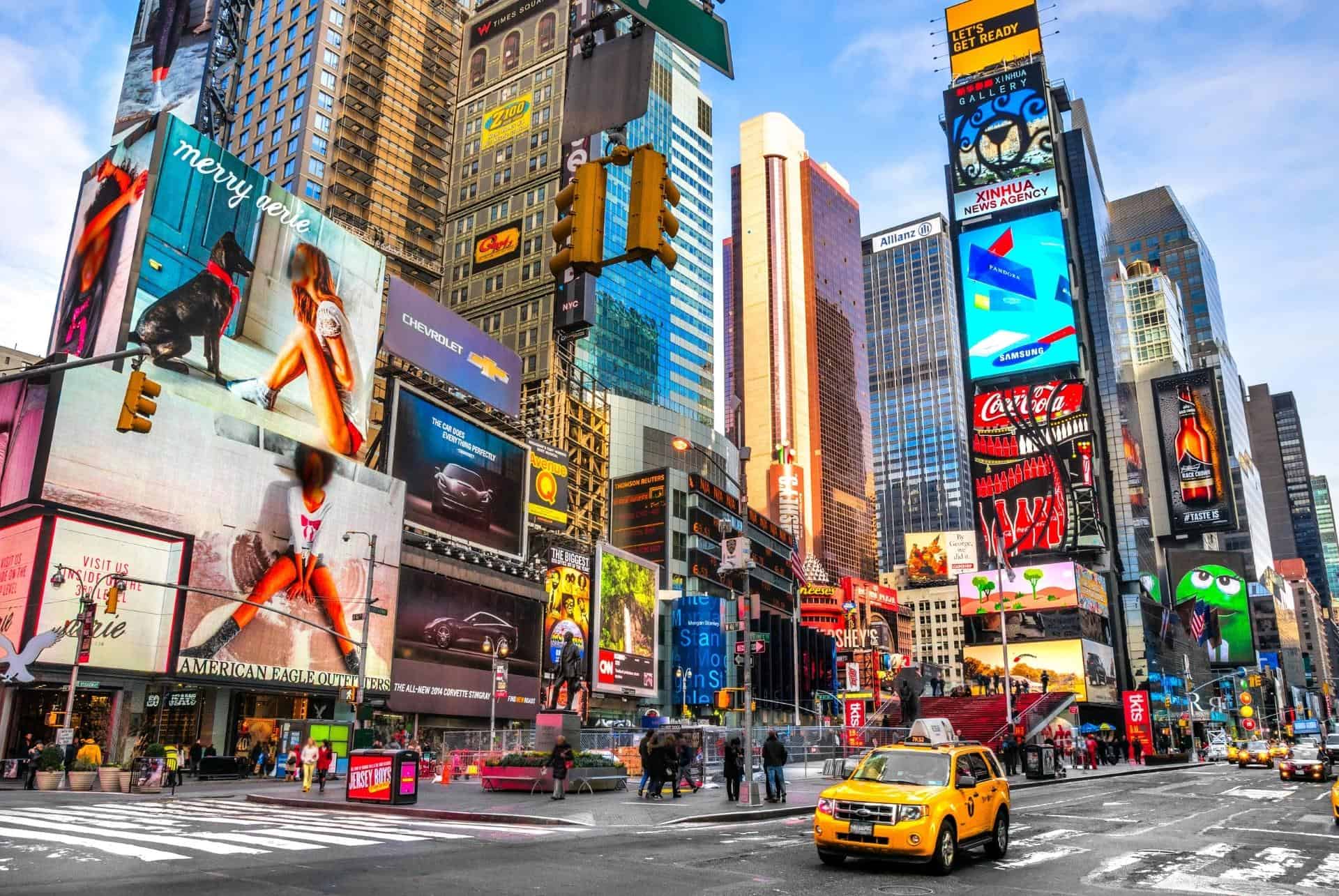 visiter new york 3 jours times square