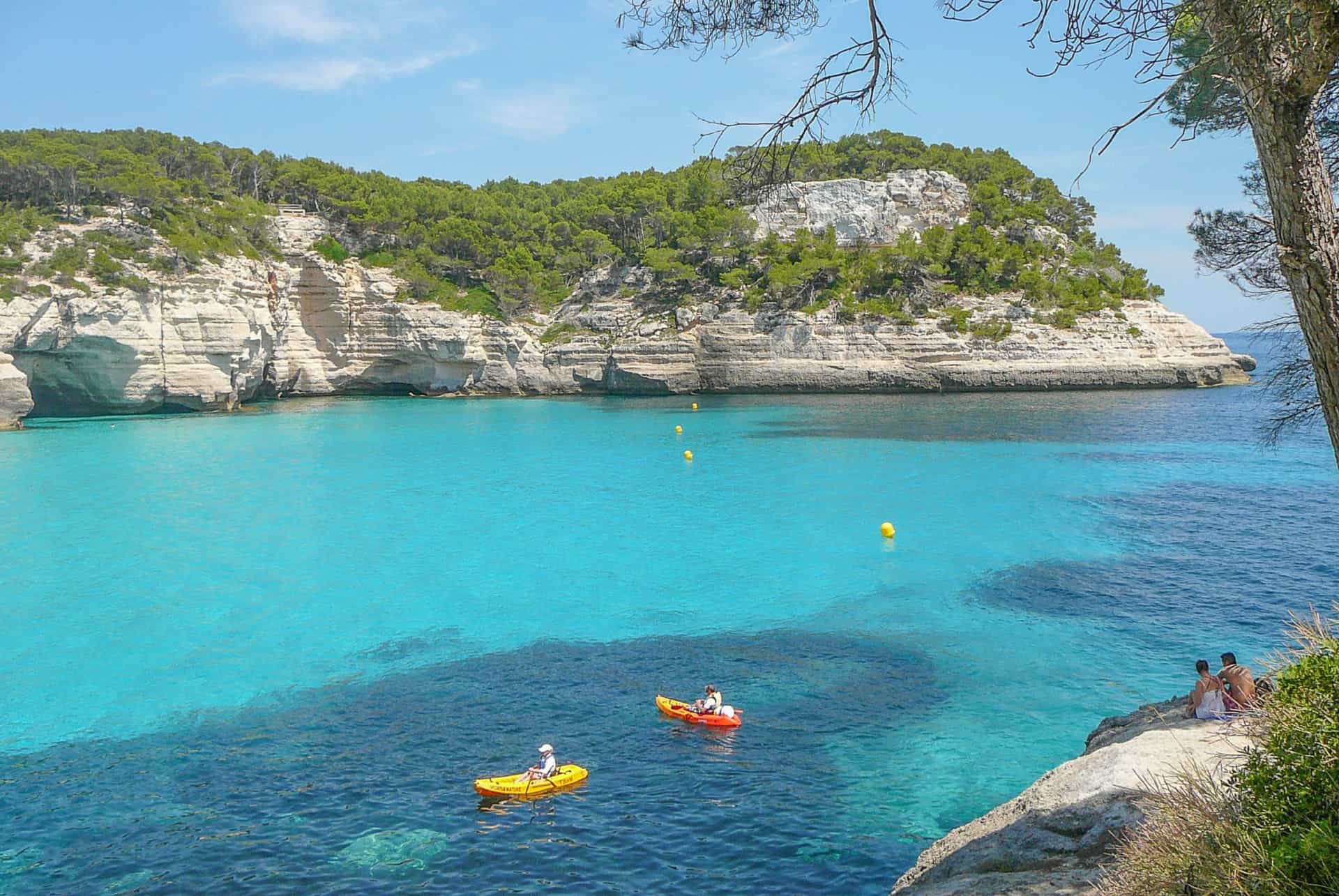 kayak cala galdana