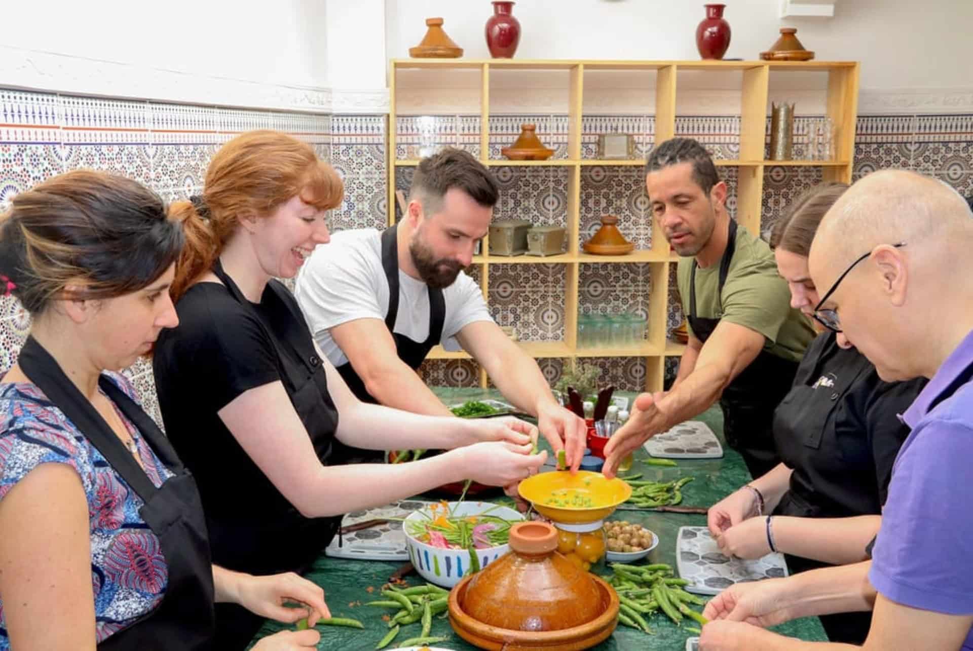 cours de cuisine marocaine que faire à marrakech