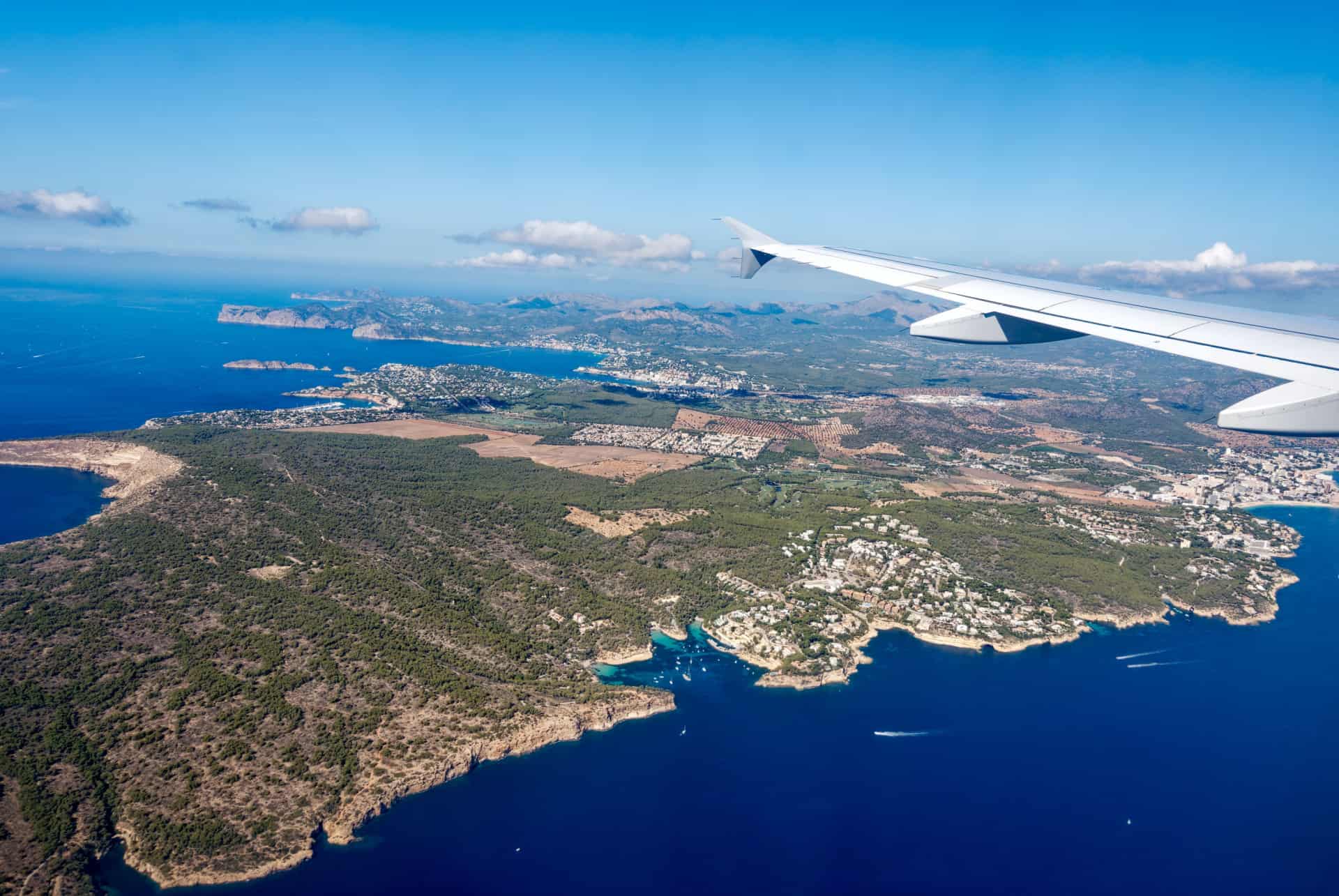 majorque vue du ciel