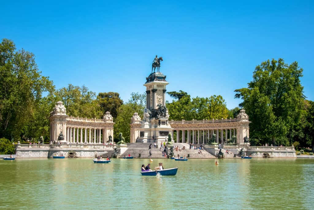 parc retiro madrid