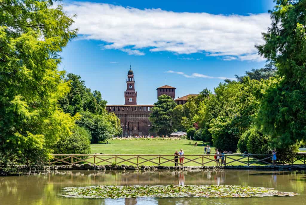 parc sempione que faire milan