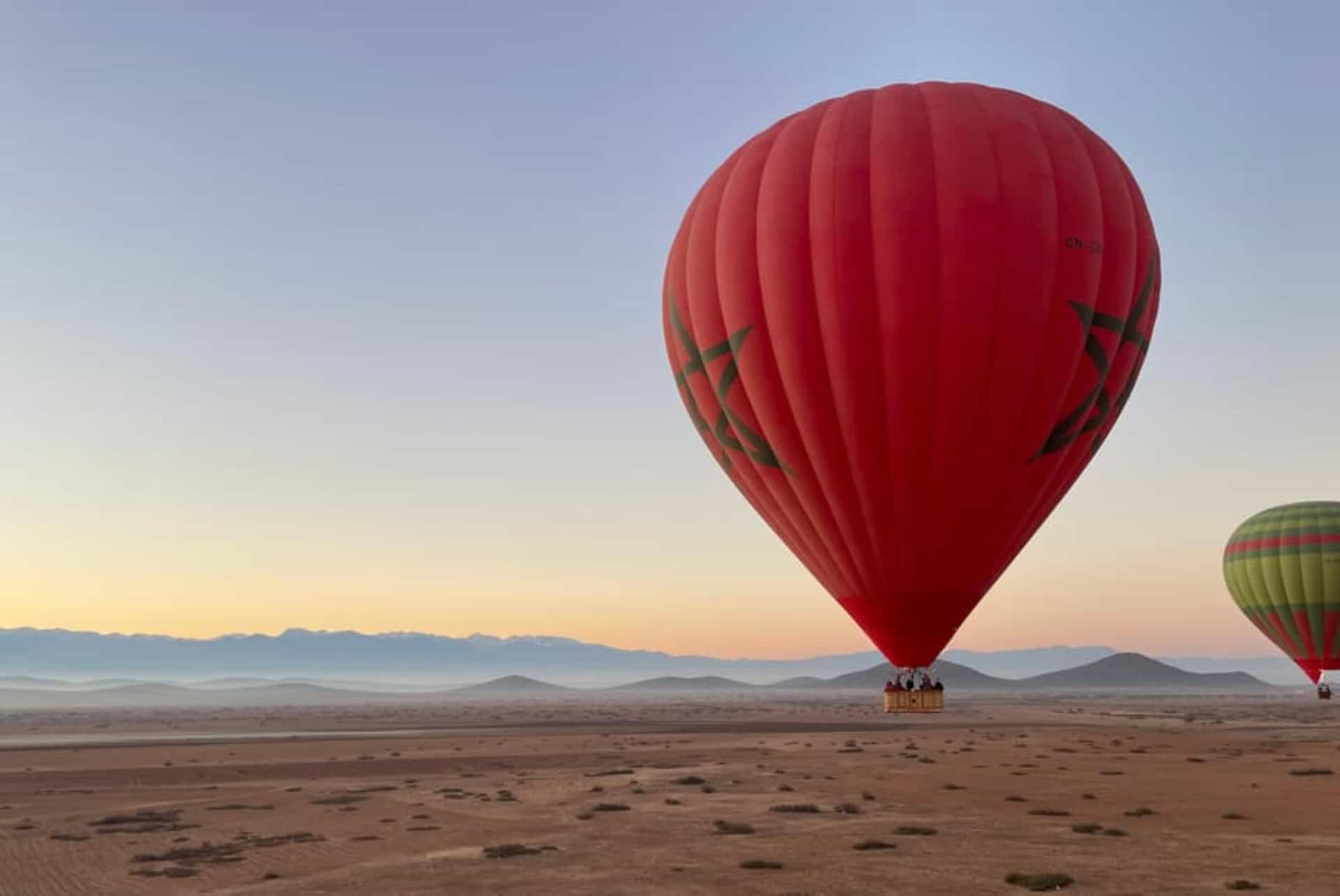 vol en montgolfiere marrakech