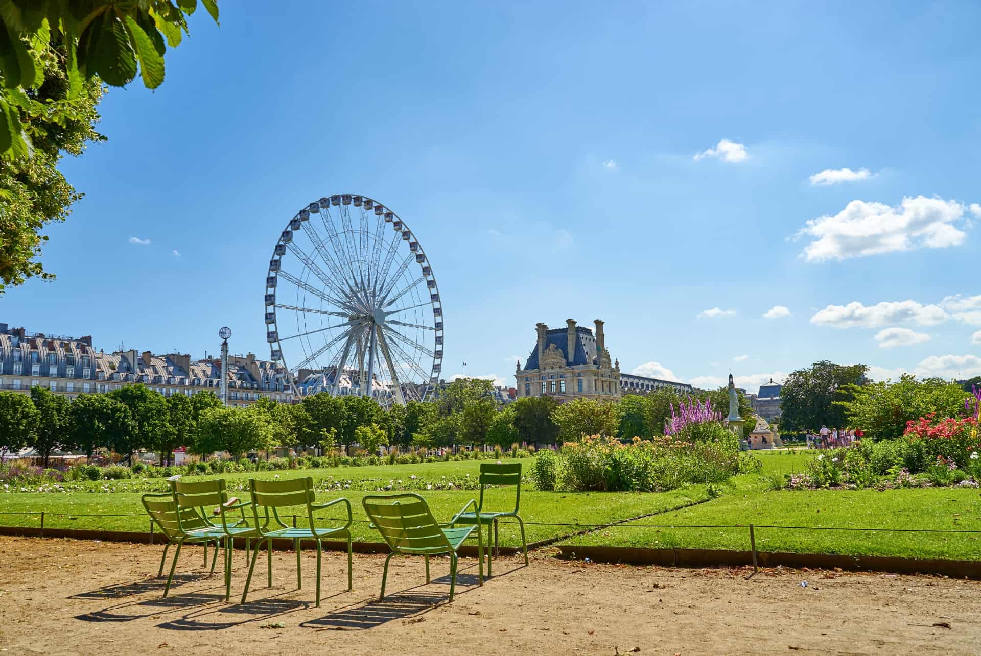 tuileries ou dormir paris