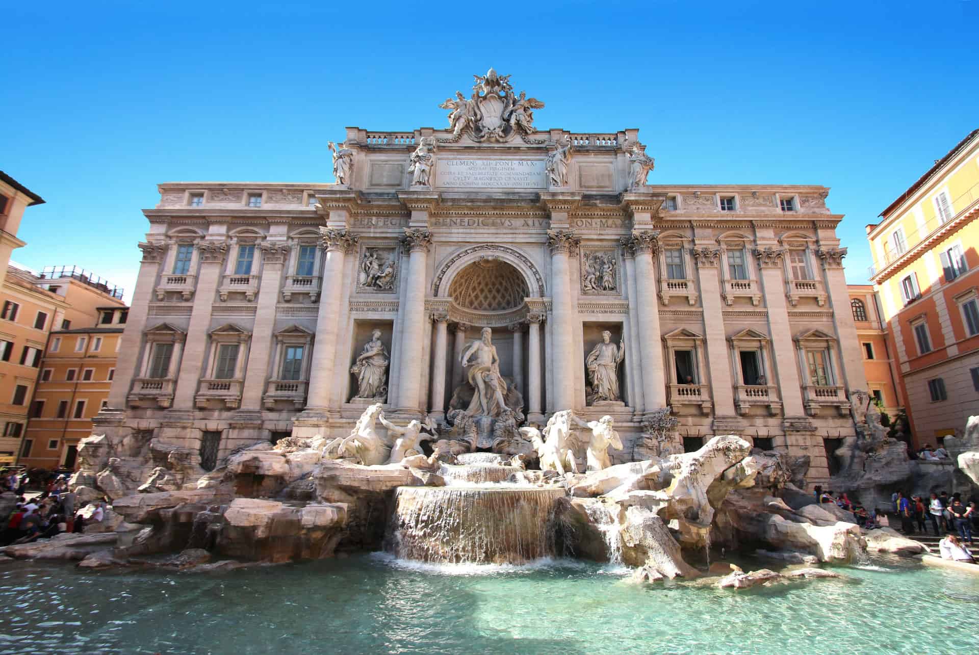 visiter rome fontaine trevi