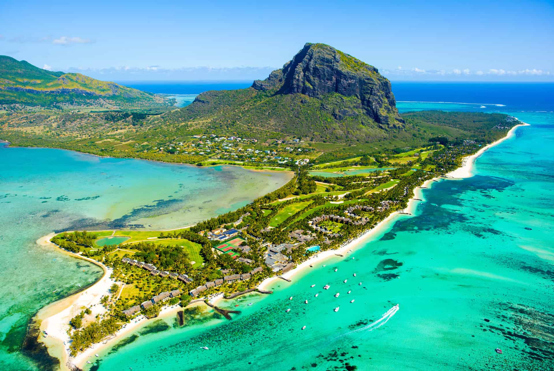 plage du morne ile maurice