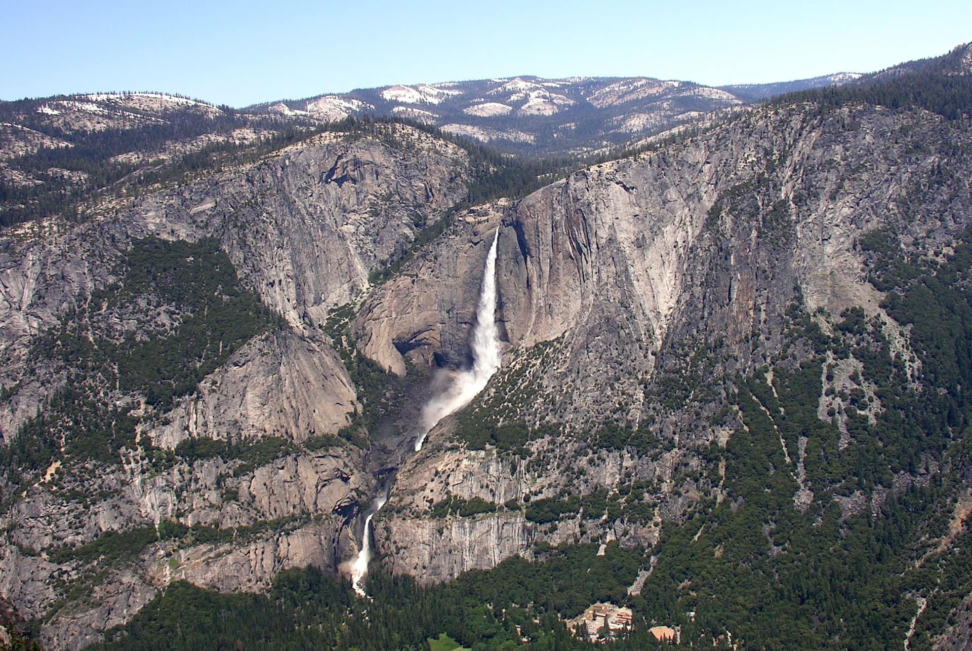 cascade ou dormir a yosemite