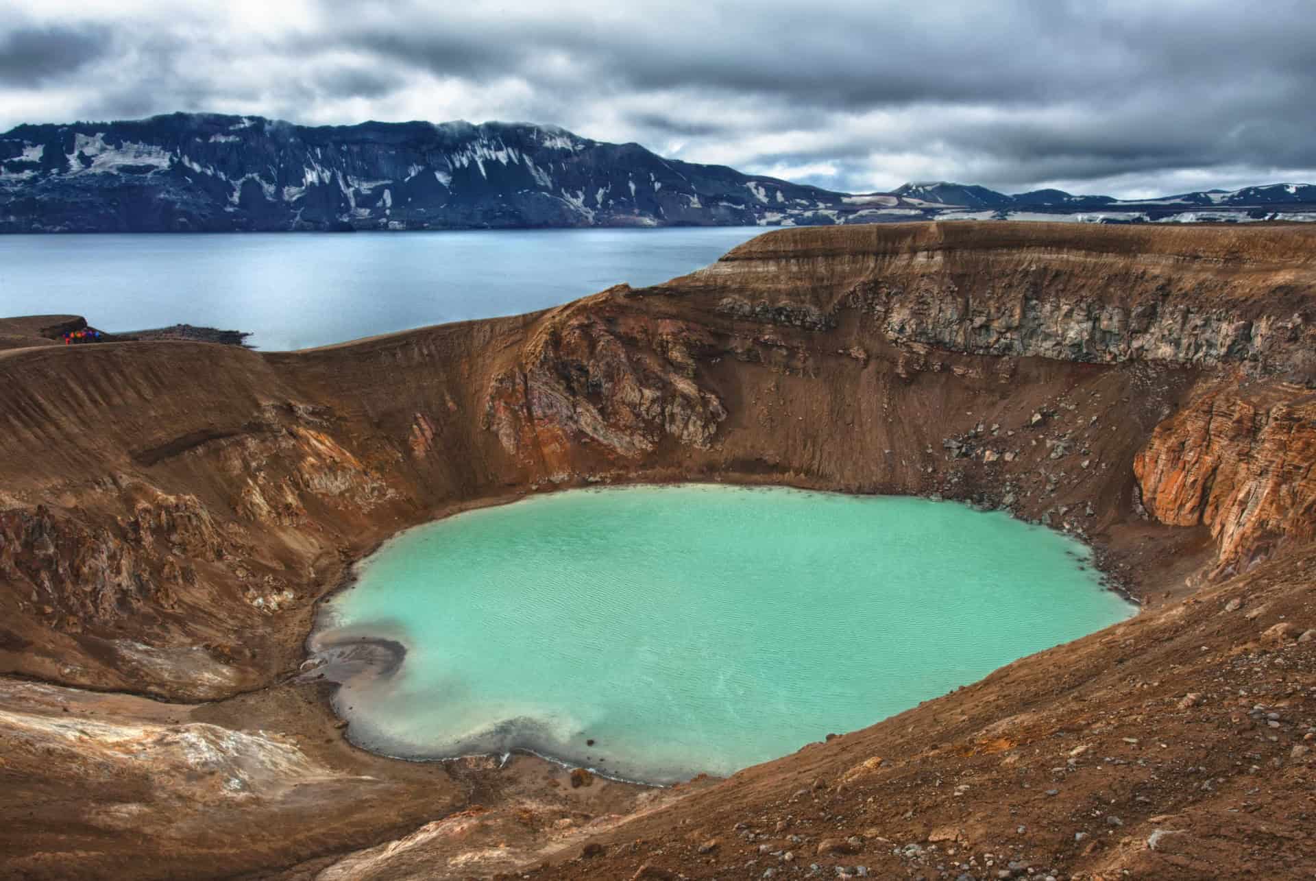 cratère volcan Askja