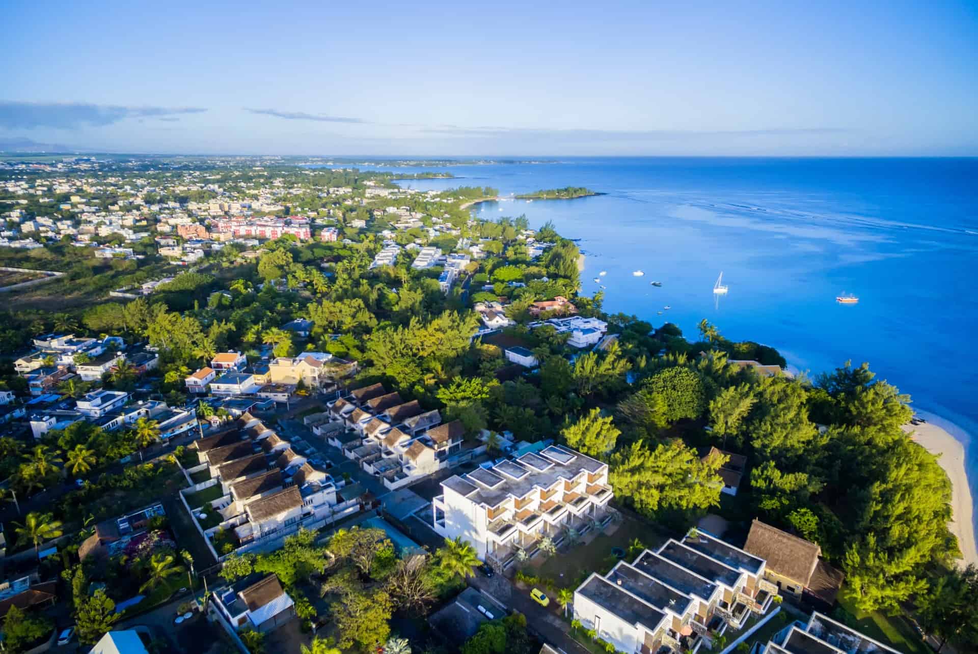 grand baie vue aerienne