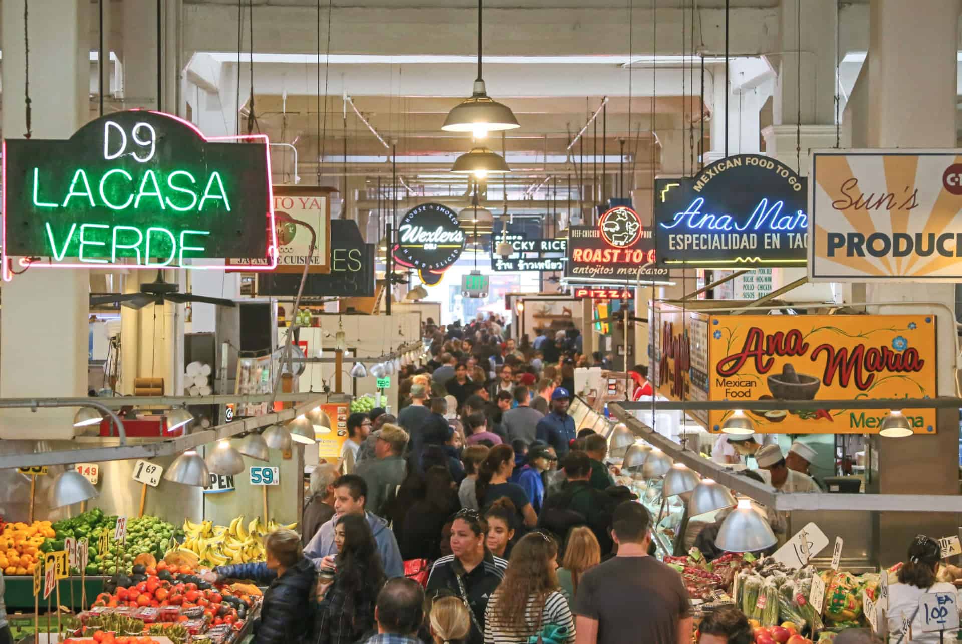 que faire a los angeles grand central market