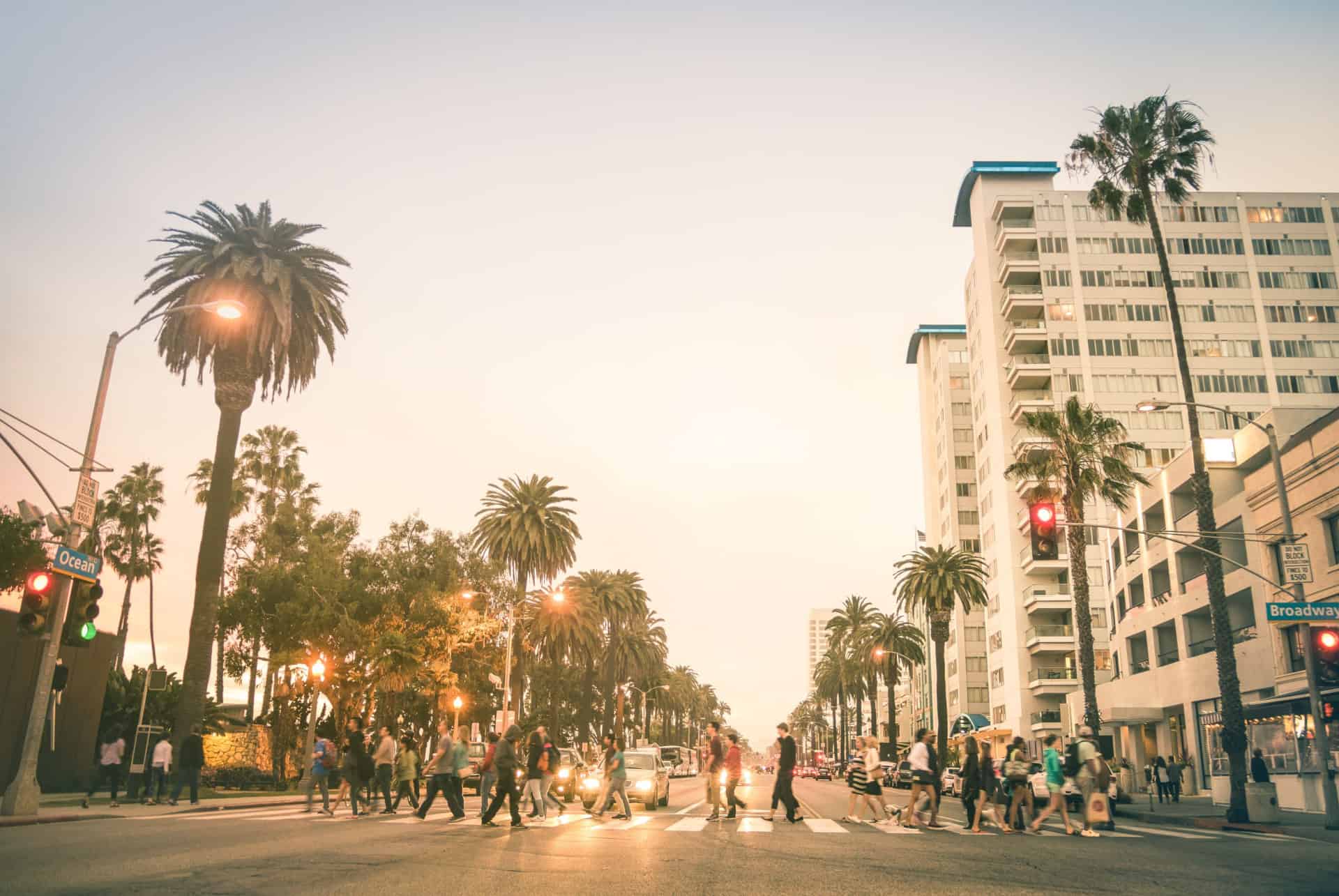 los angeles promenade santa monica