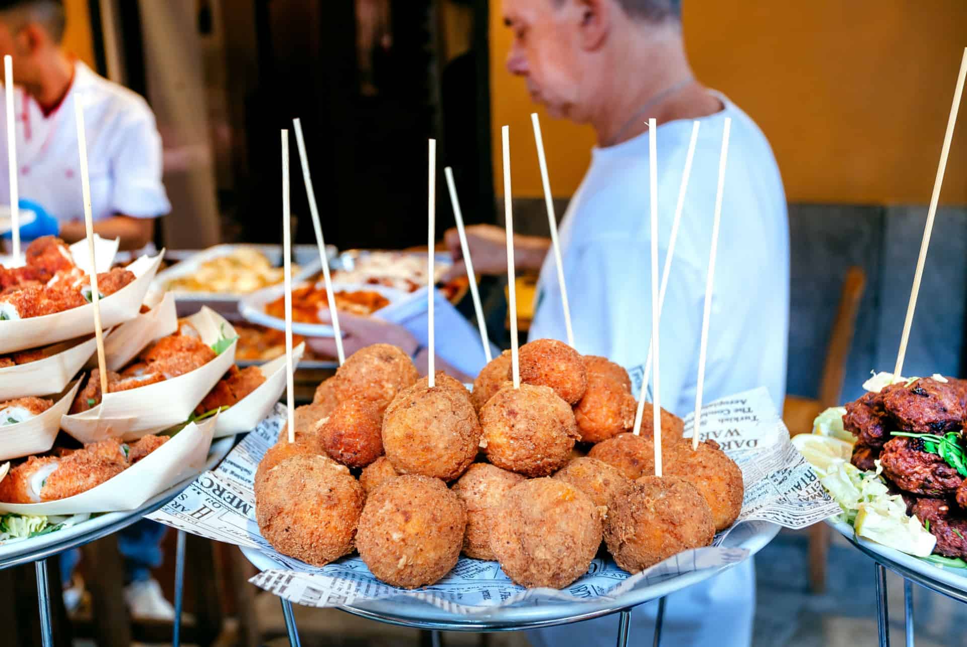 que faire a palerme arancini