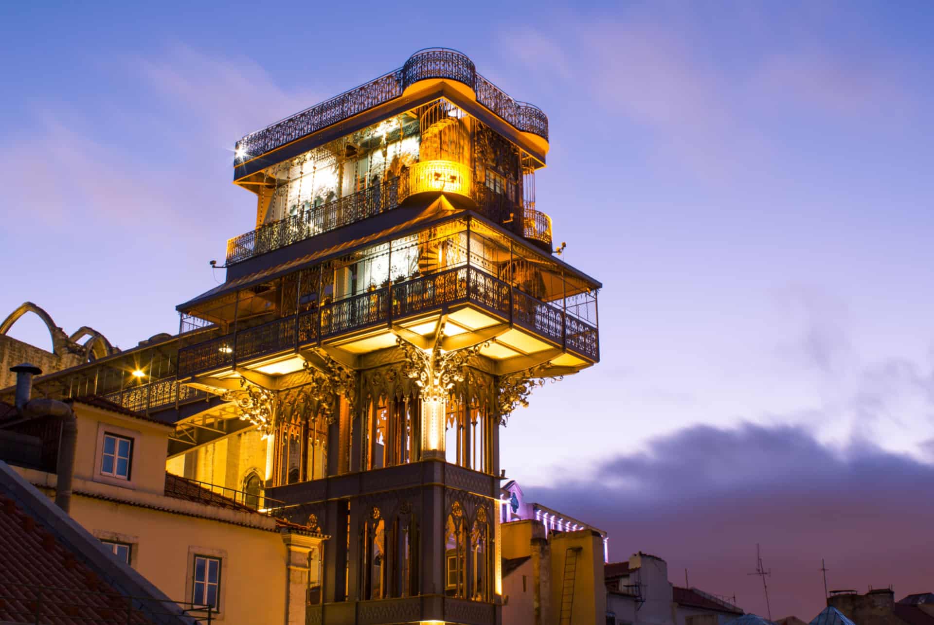 santa justa lisbonne