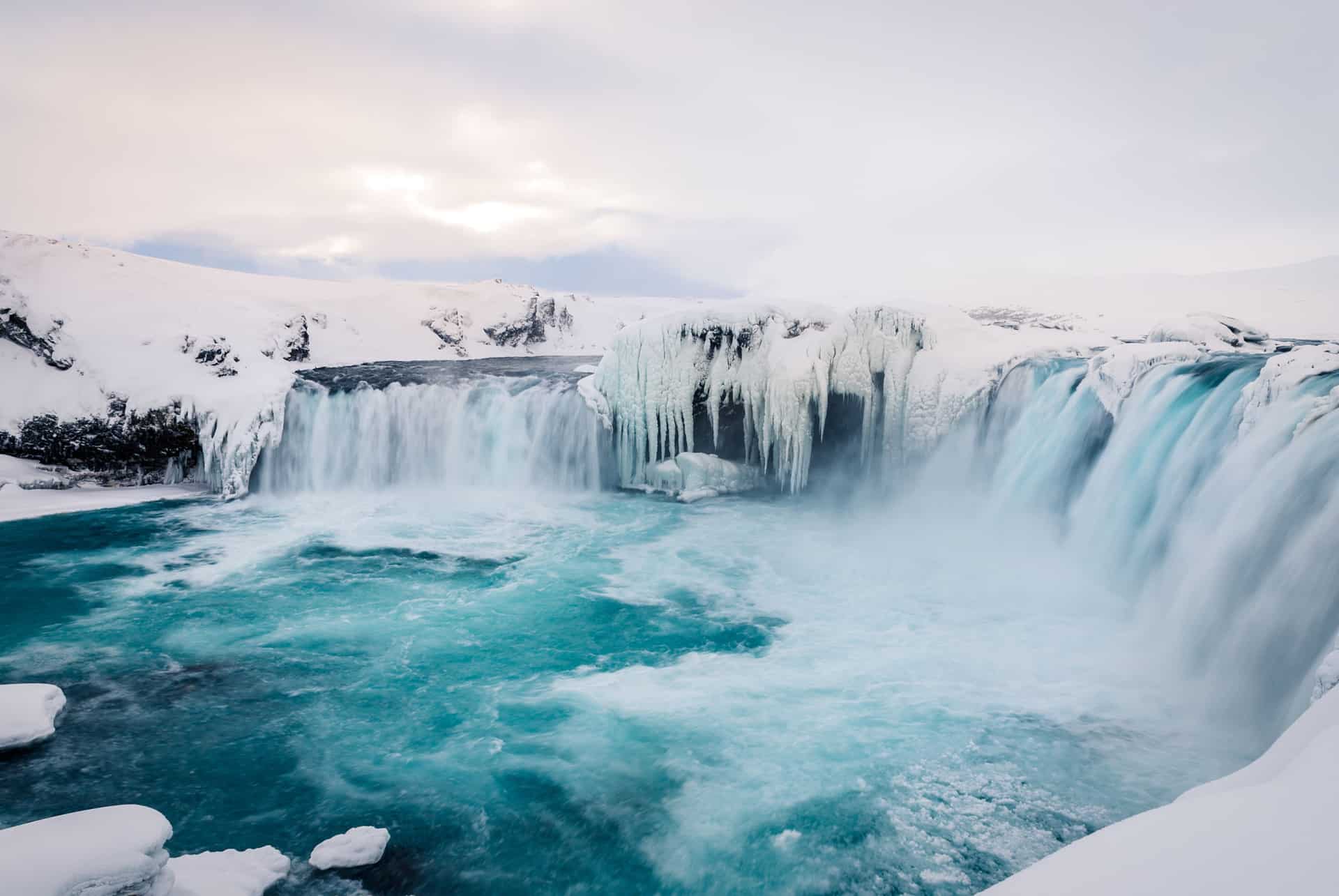 cascade gelee quand partir en islande