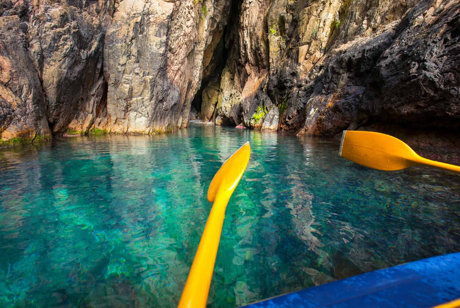 kayak calanques piana