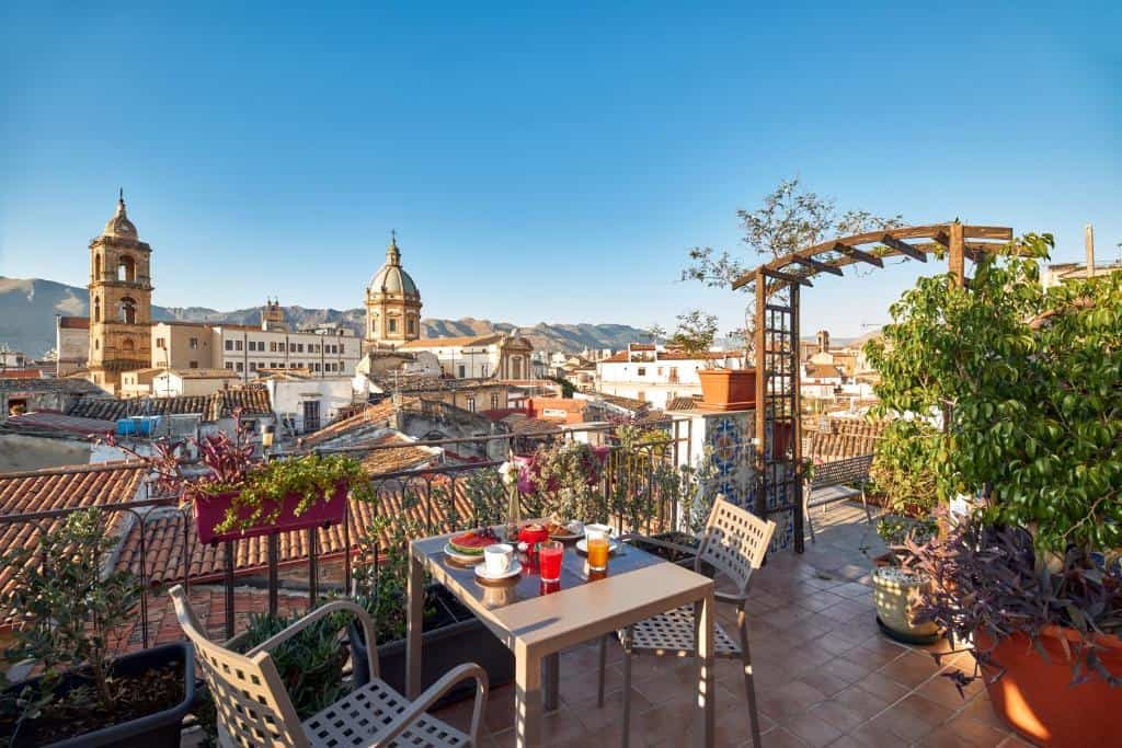 la terrazza sul centro palerme