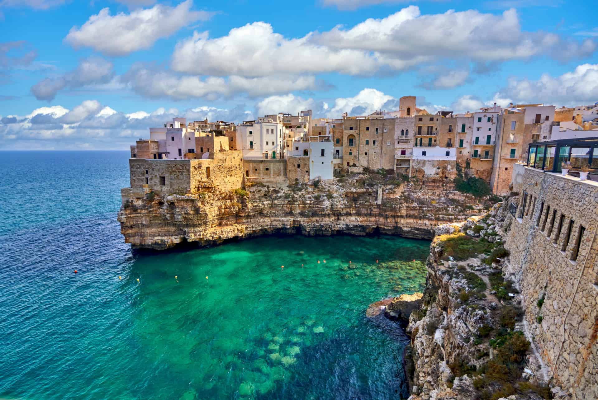 Polignano a Mare pouilles