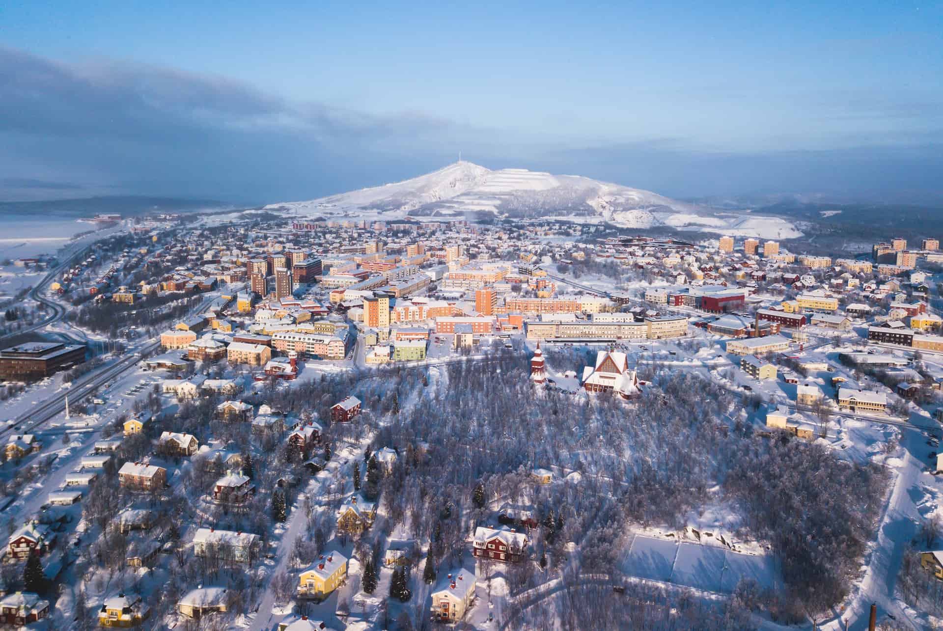 kiruna ou dormir en laponie