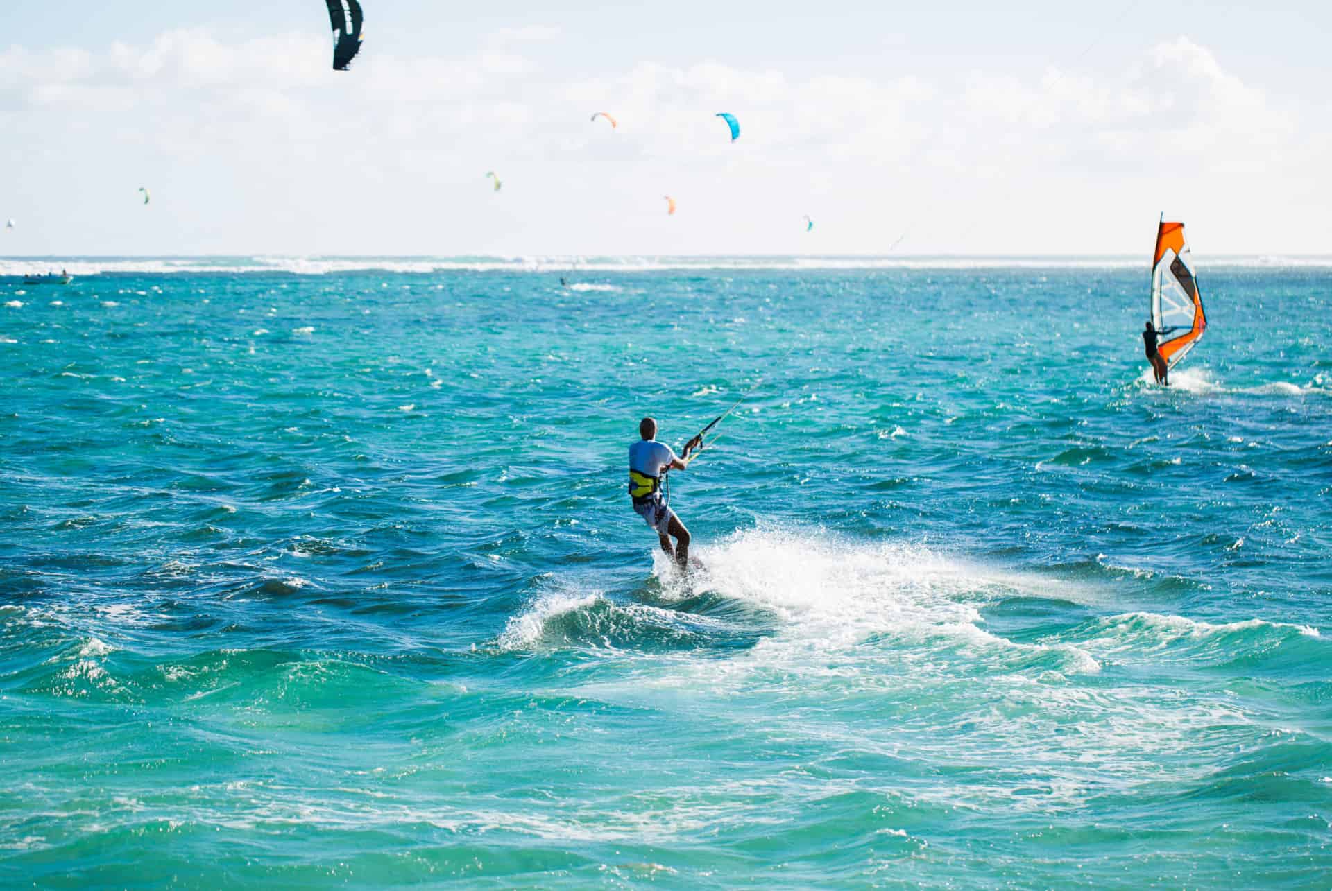 kitesurf ile maurice