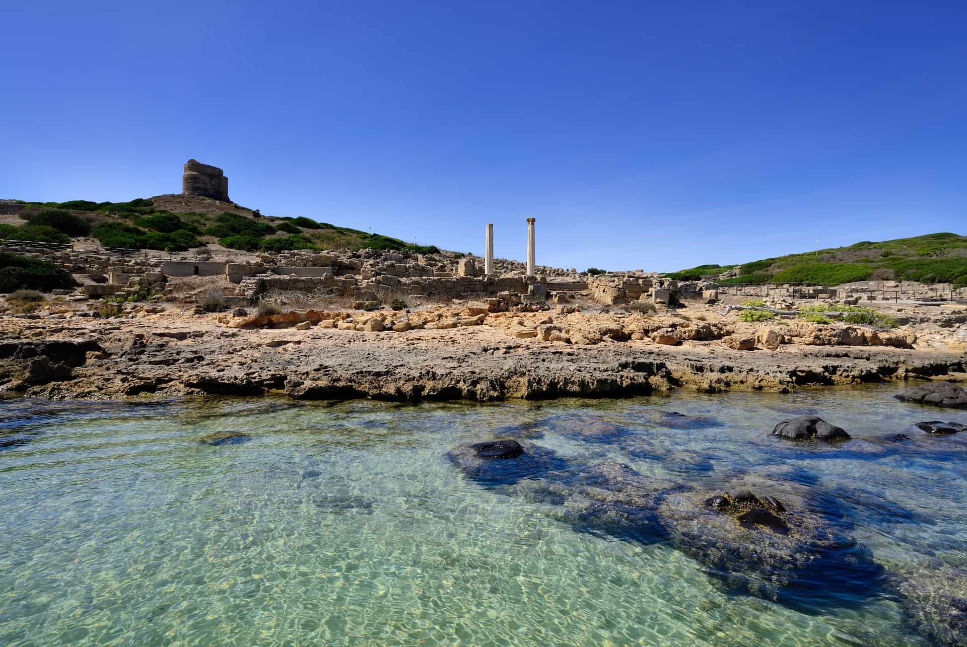 vestiges tharros sardaigne