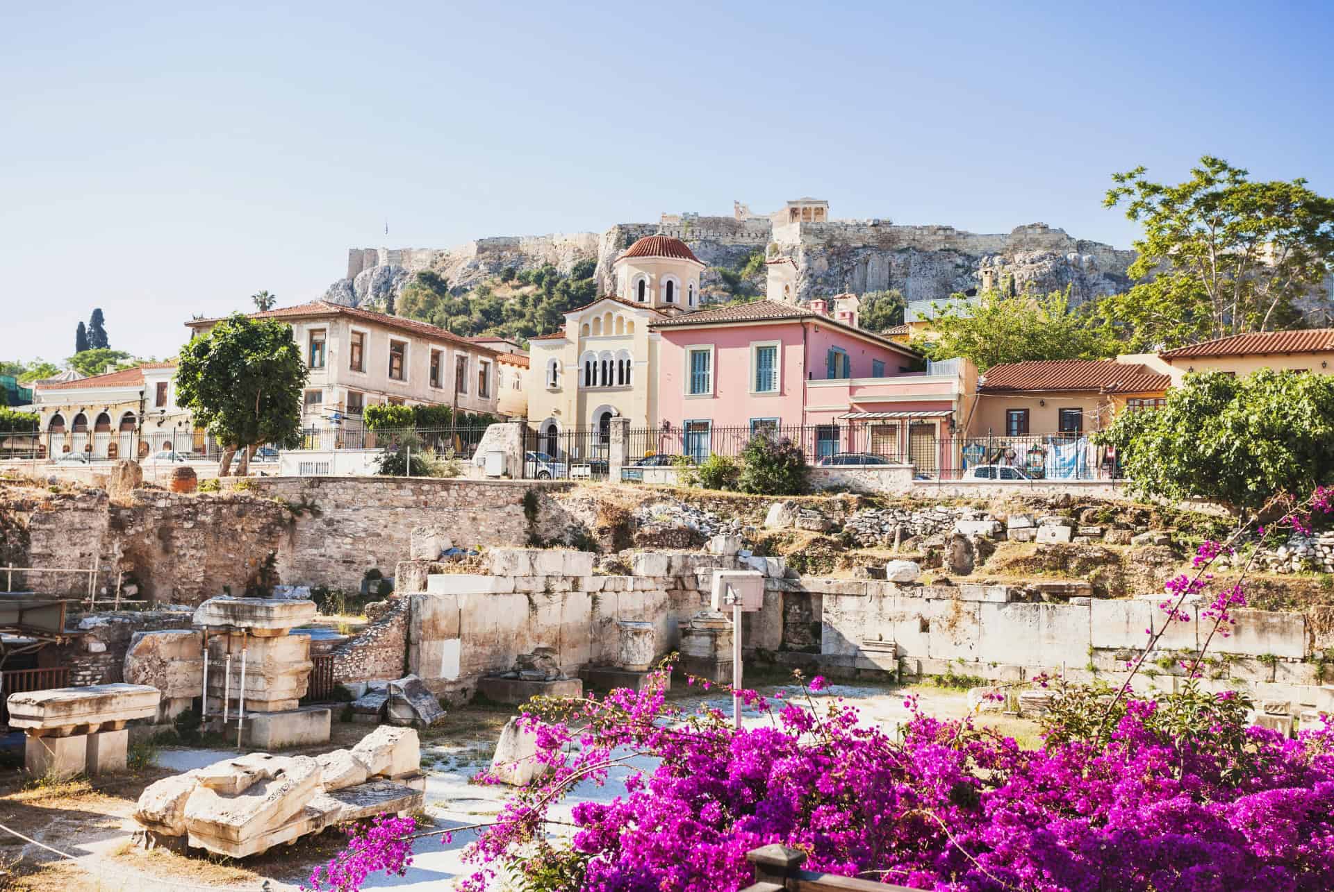 athenes au printemps