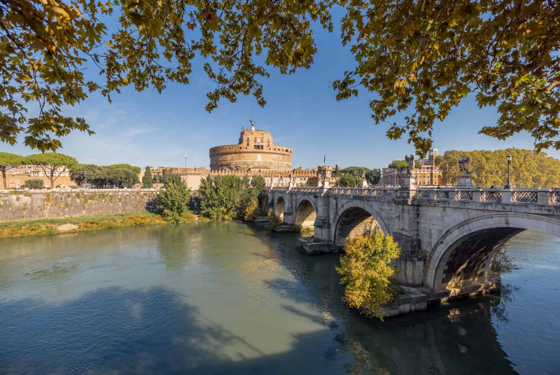 visiter rome et le chateau saint ange