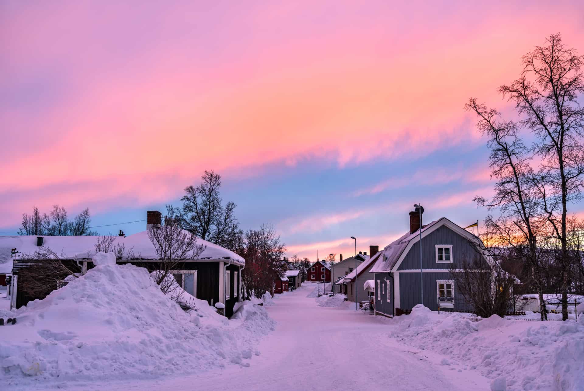 ou dormir a kiruna paysage