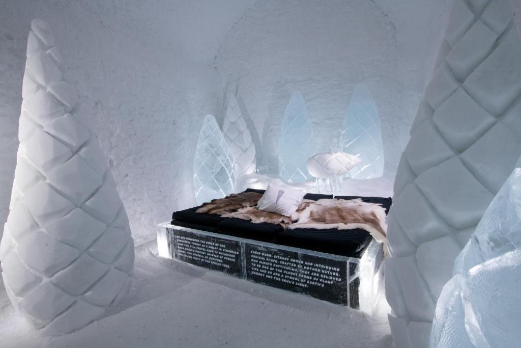 ice hotel chambre