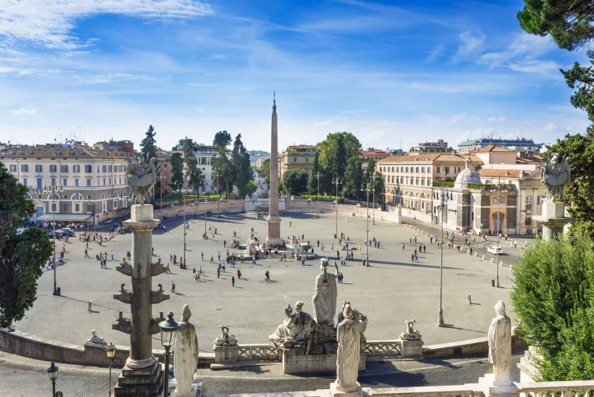 visiter rome piazza del popolo