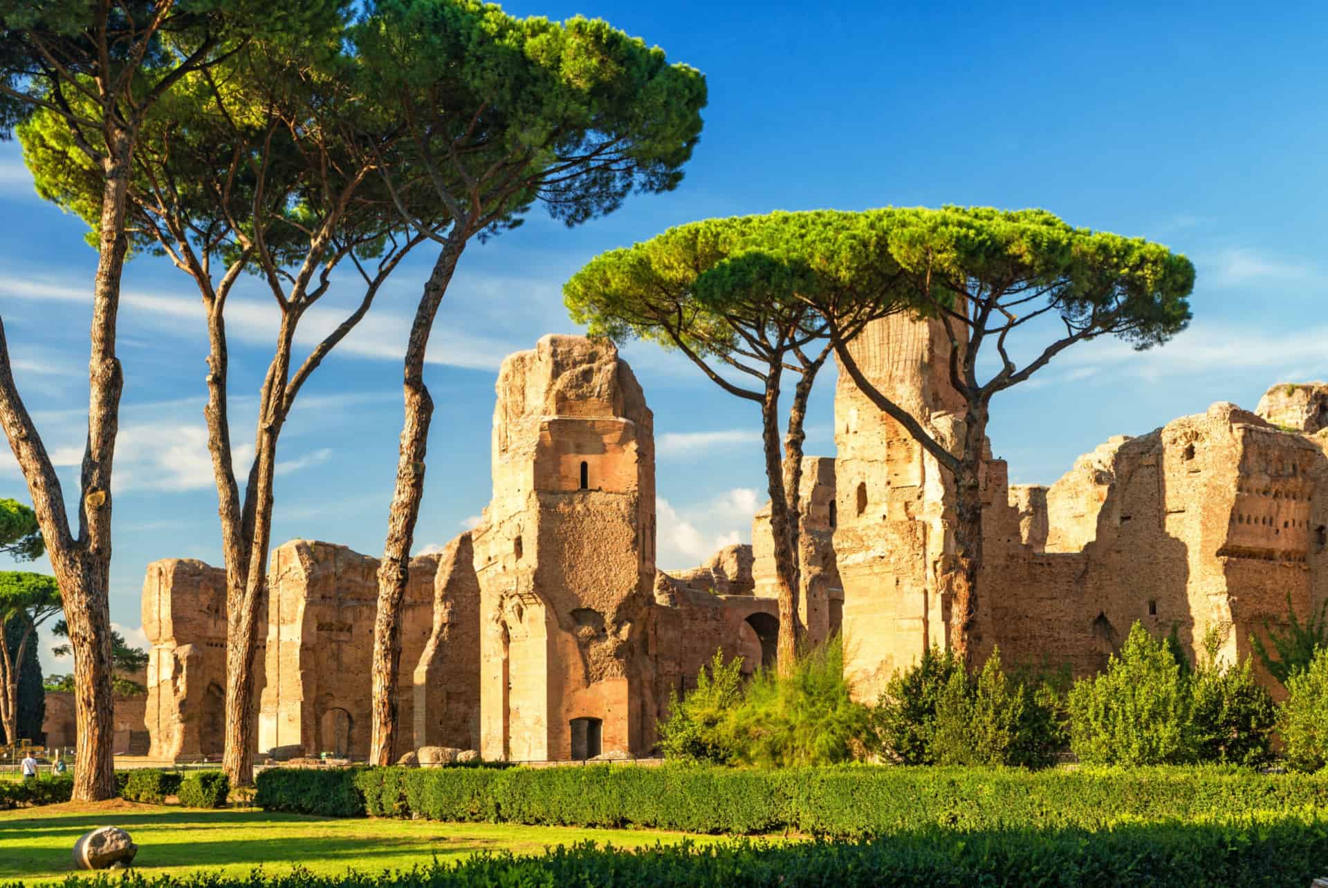 visiter rome thermes de caracalla