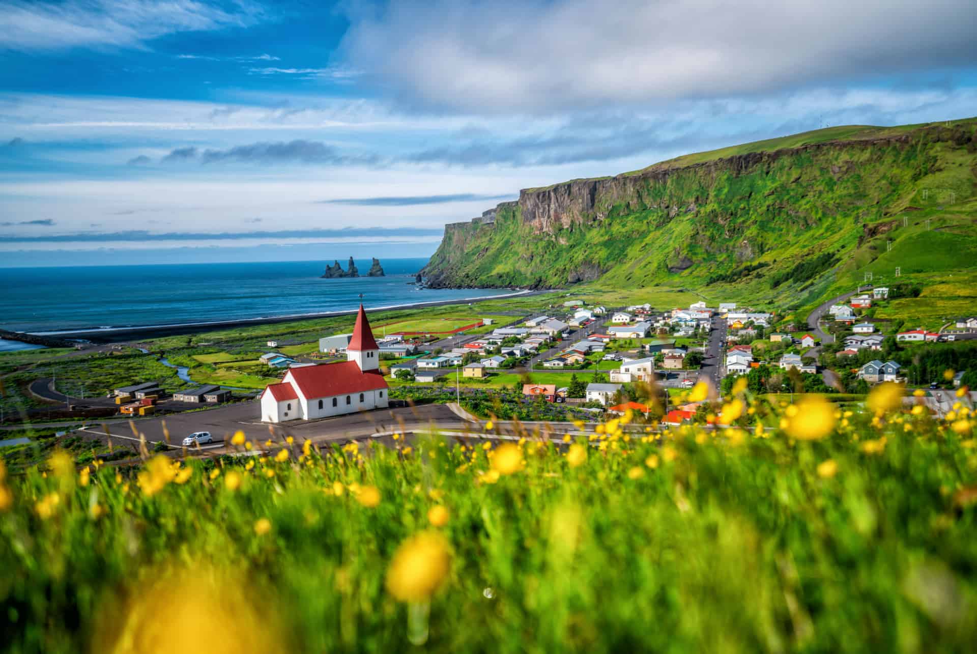 village en islande