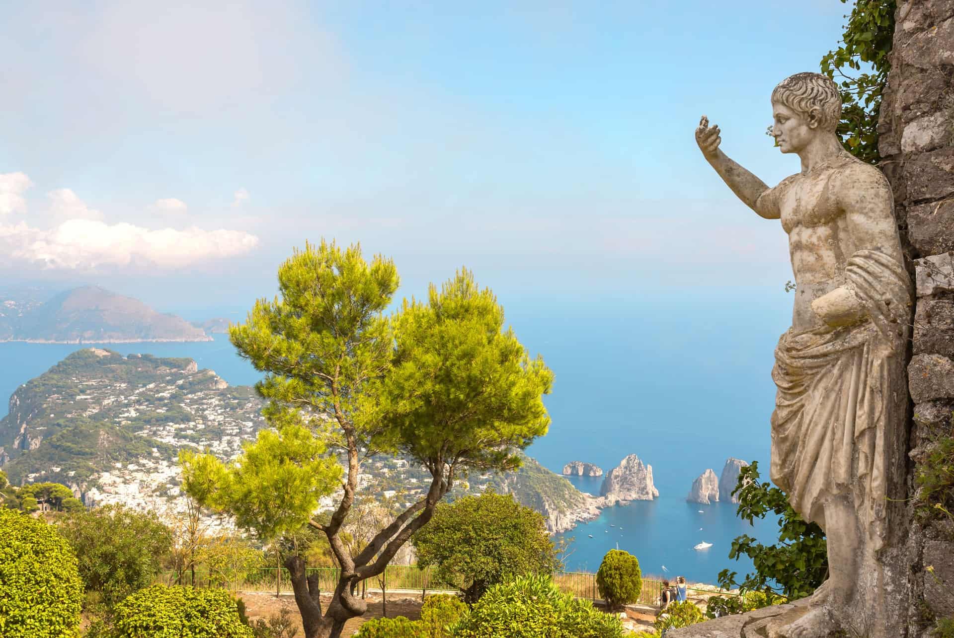 vue depuis le monte solaro anacapri