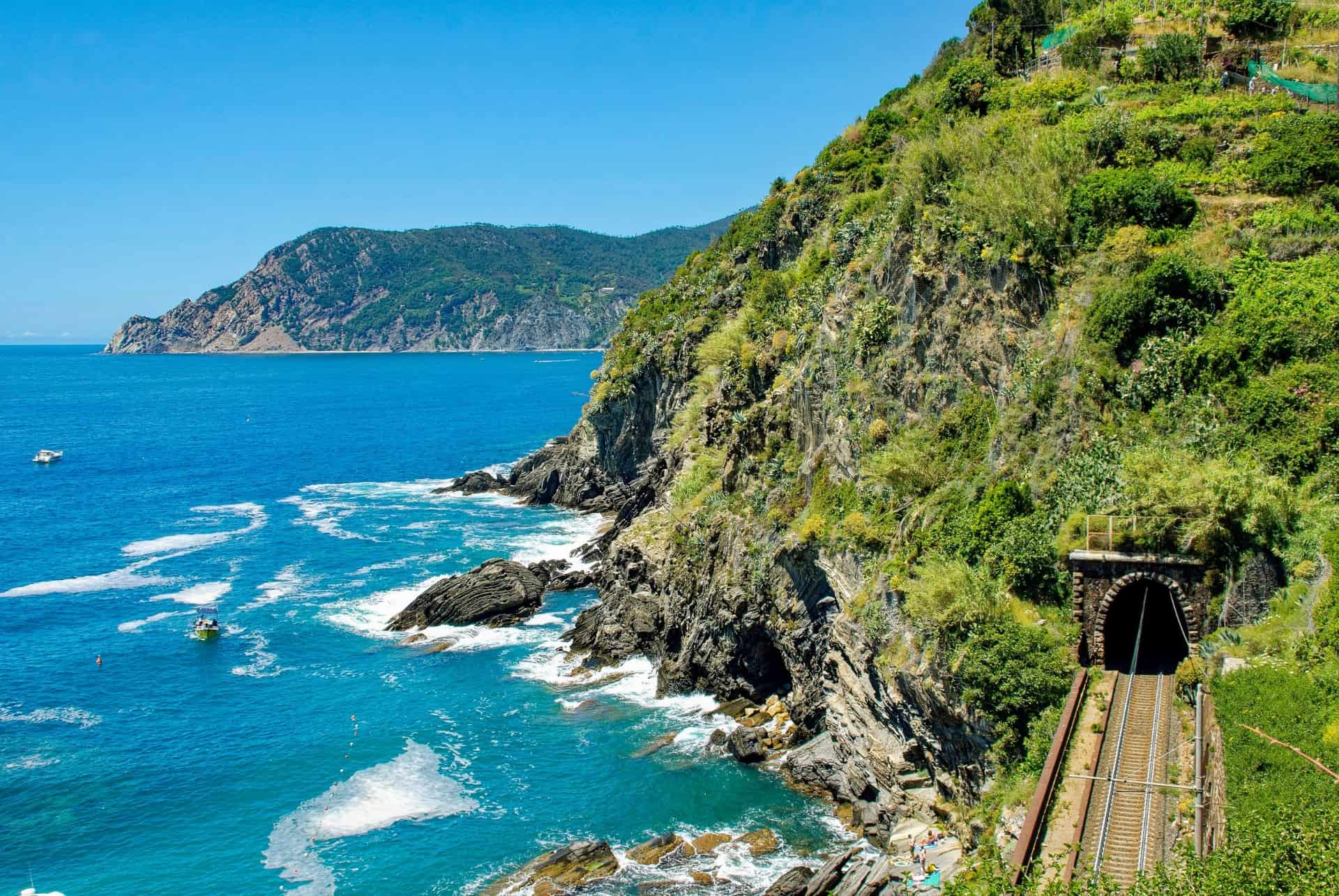 visiter les cinque terre train