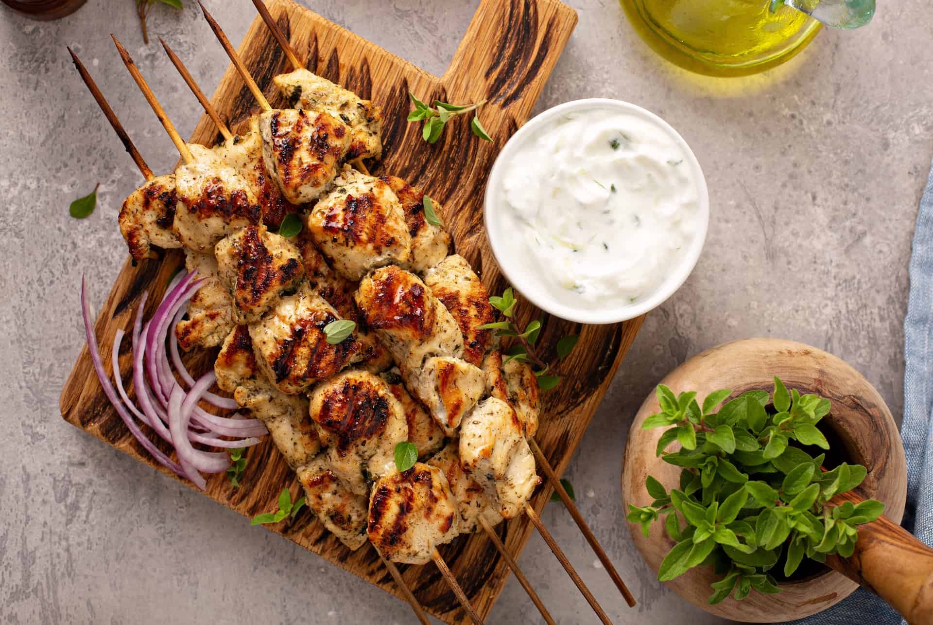 cuisine grecque souvlaki