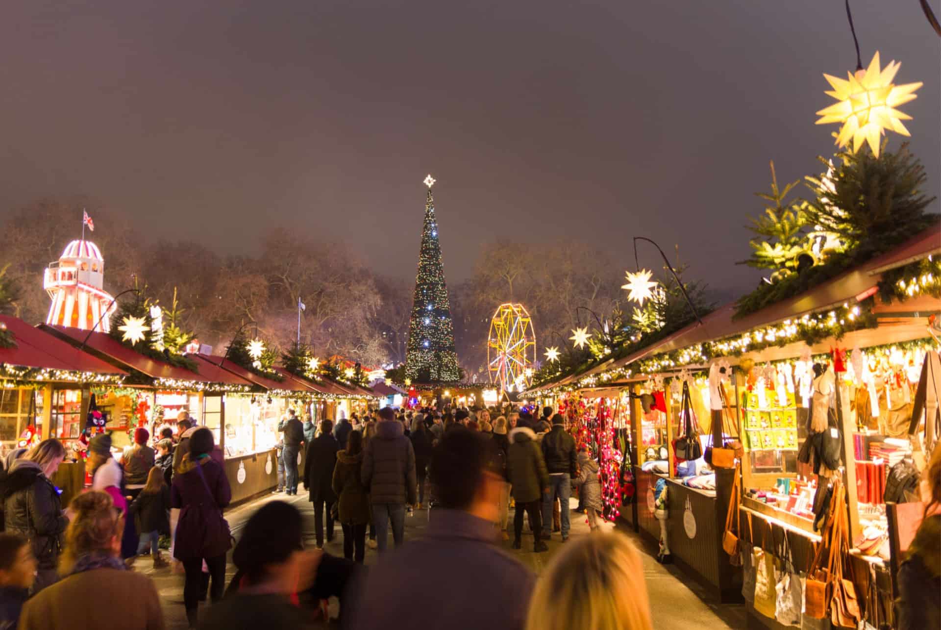 marche de noel a londres