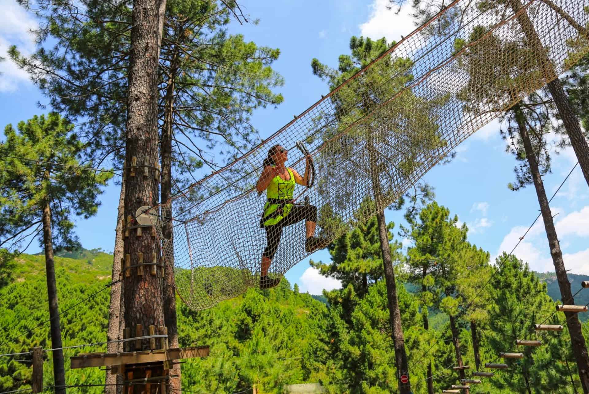 parc aventure de vero en corse