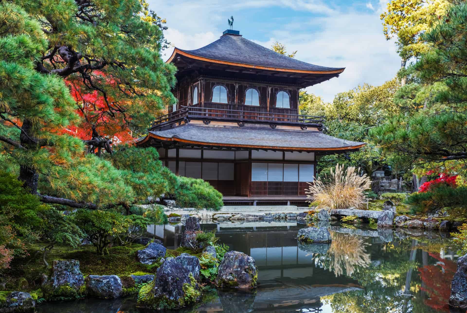 pavillon d argent ginkaku ji kyoto