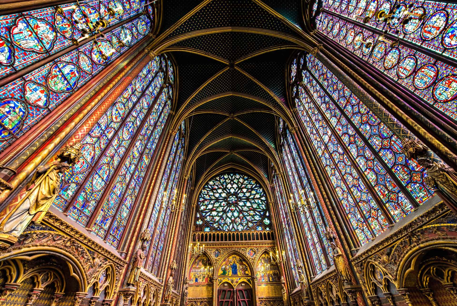 sainte chapelle paris interieur