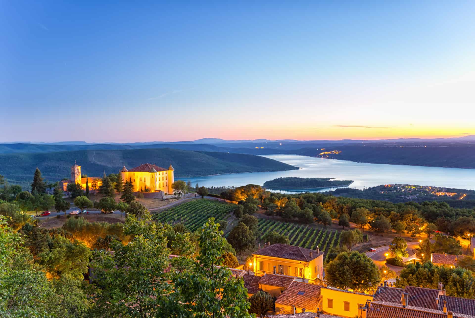 ou dormir a aiguines dans les gorges du verdon