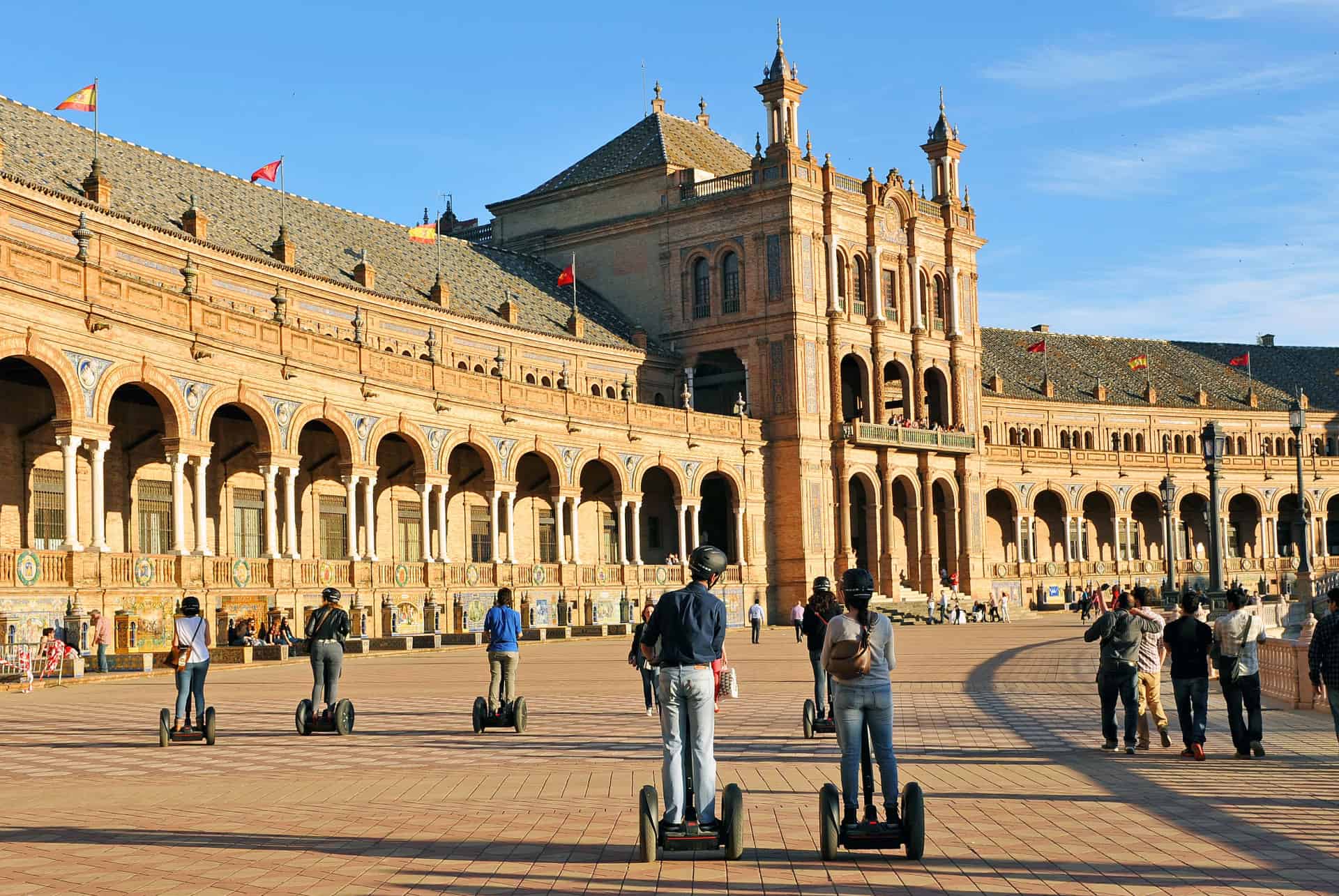 seville en mars visite segway