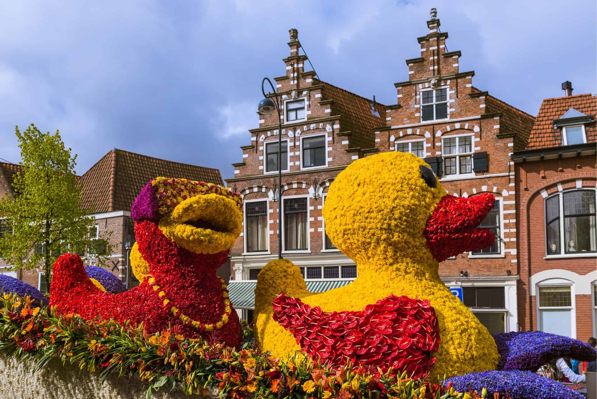 amsterdam en avril fleur parade