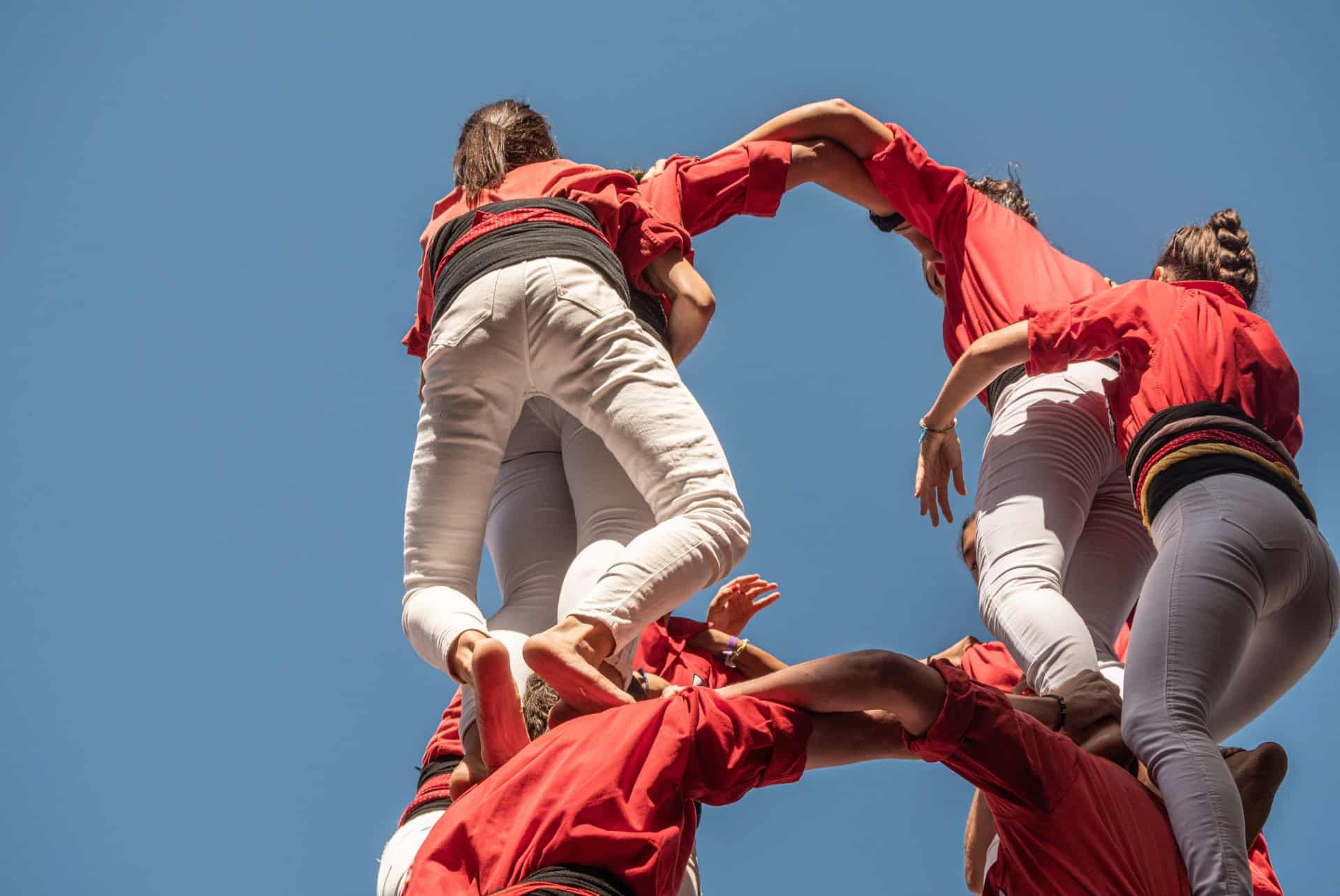 castells a barcelone en avril