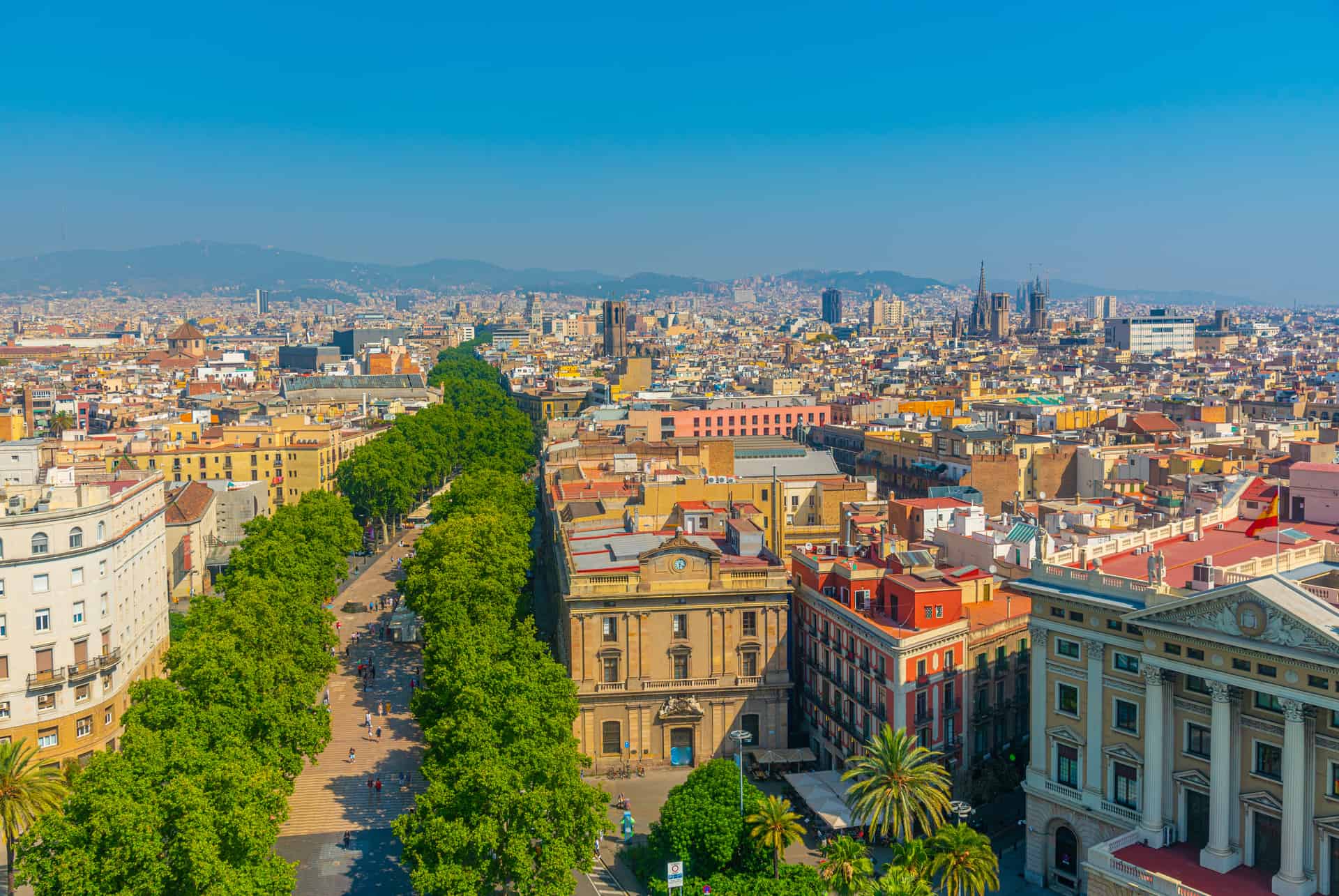 la rambla barcelone