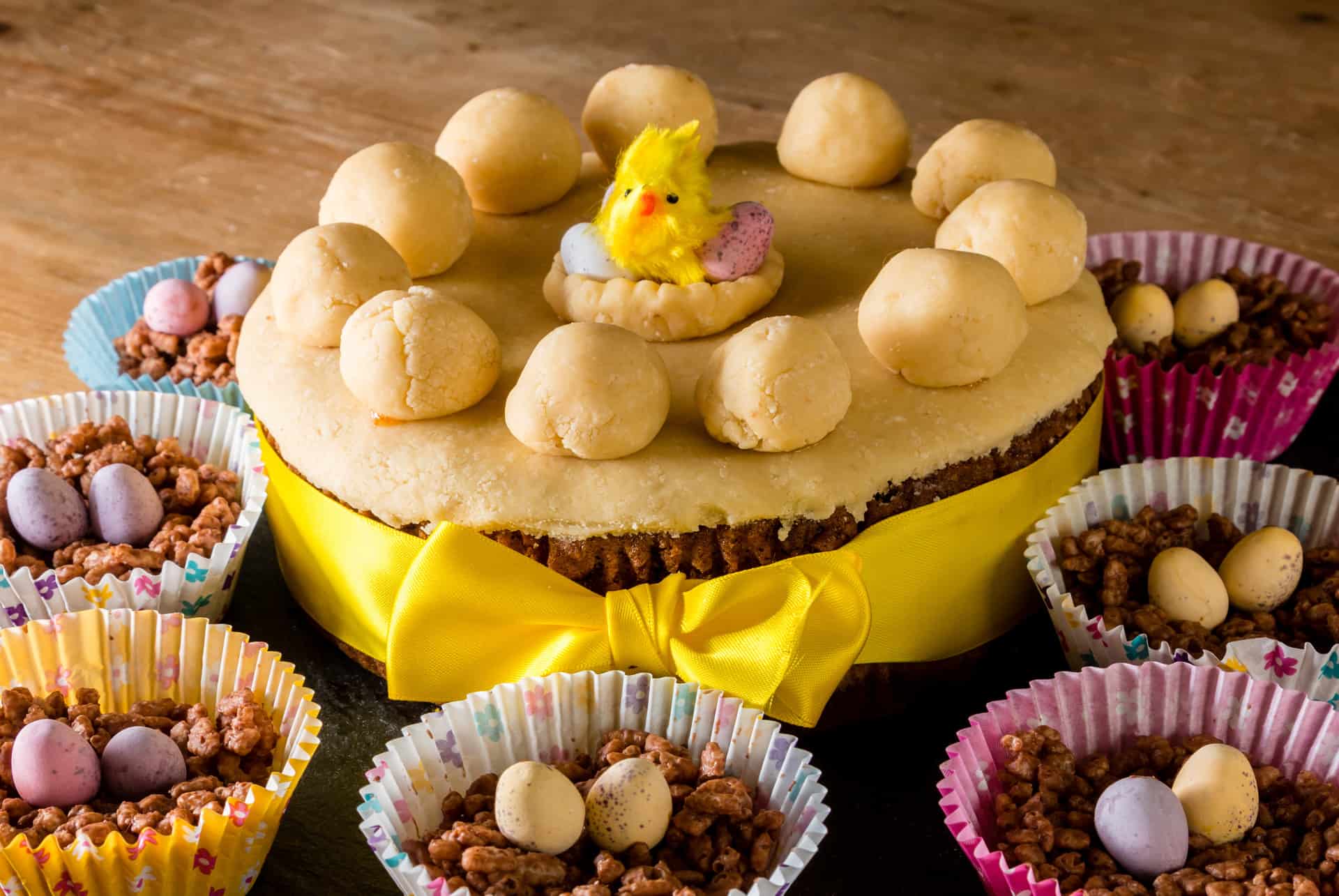 londres en avril simnel cake