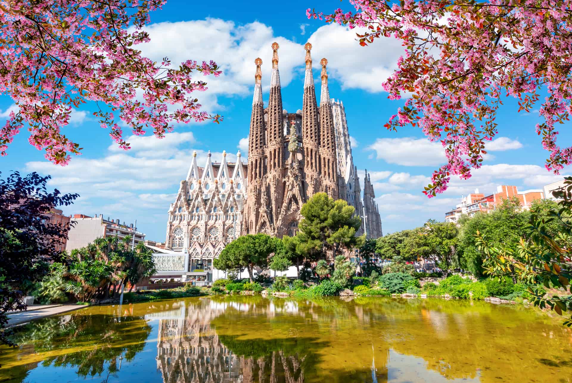 sagrada familia printemps