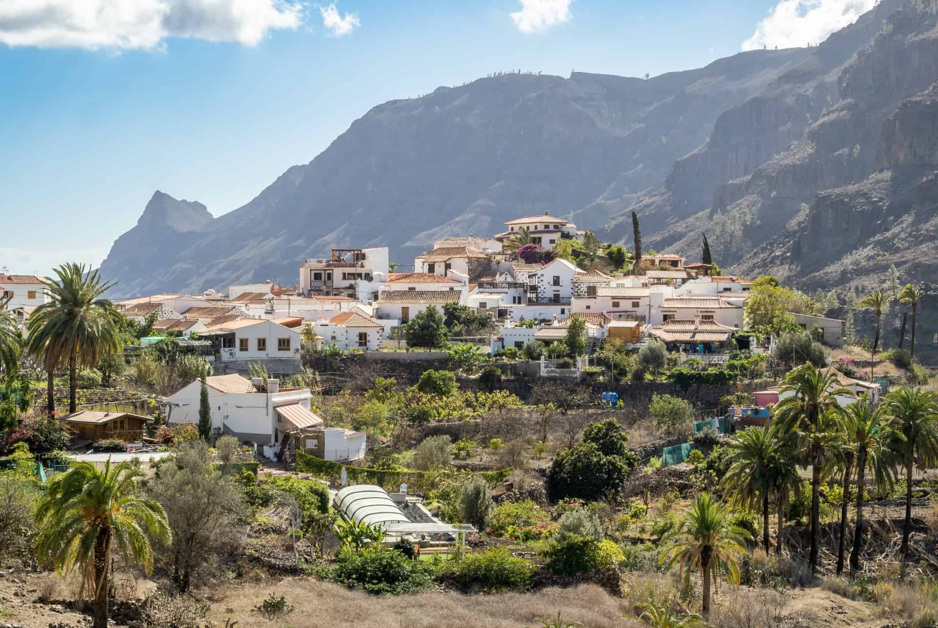 village fataga gran canaria