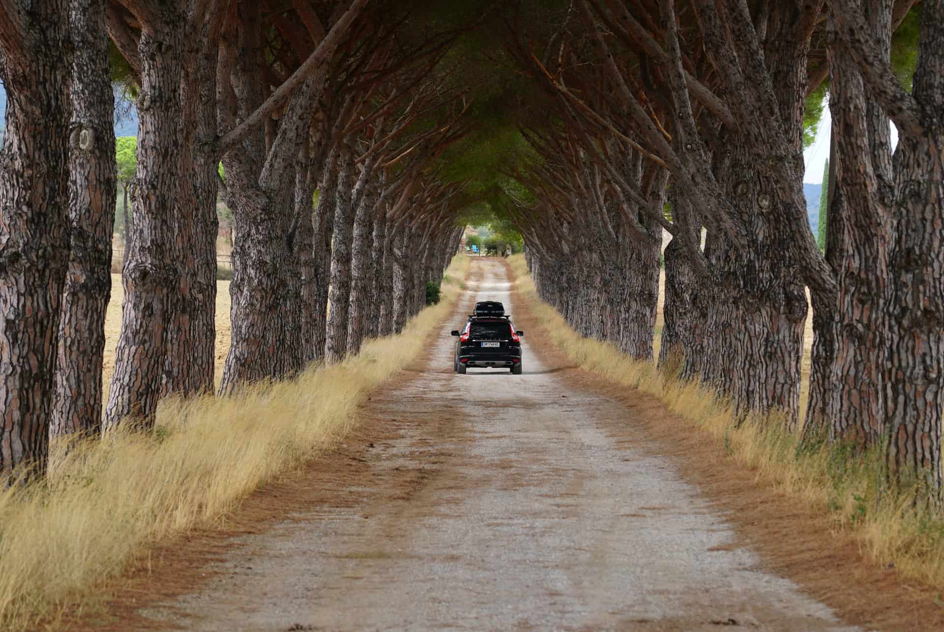 rouler en toscane