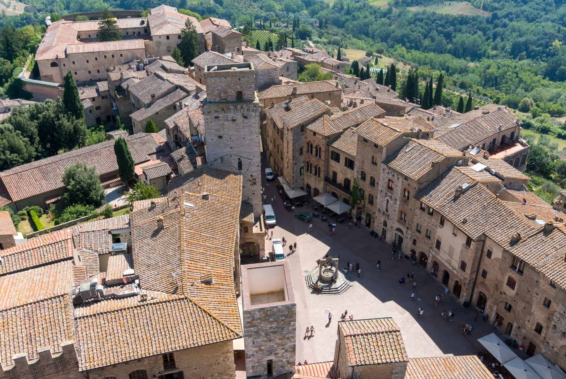 san gimigniano en italie